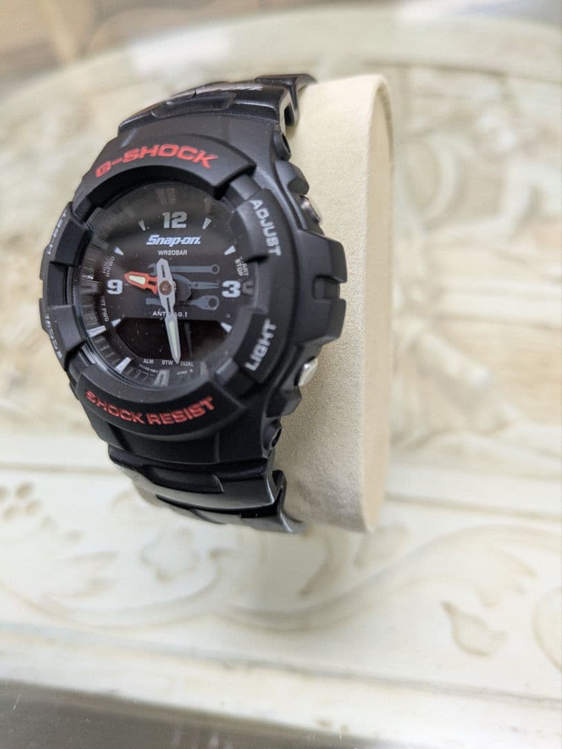 ひ*で様 G-SHOCK Snap-on ブラック 時計