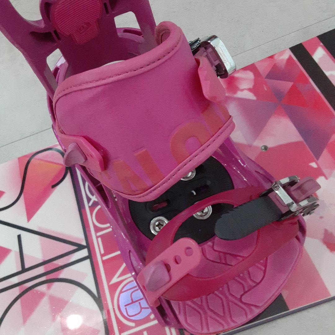 サロモン SEQUENCE スノーボードセット 143 RHYTHMビンディング