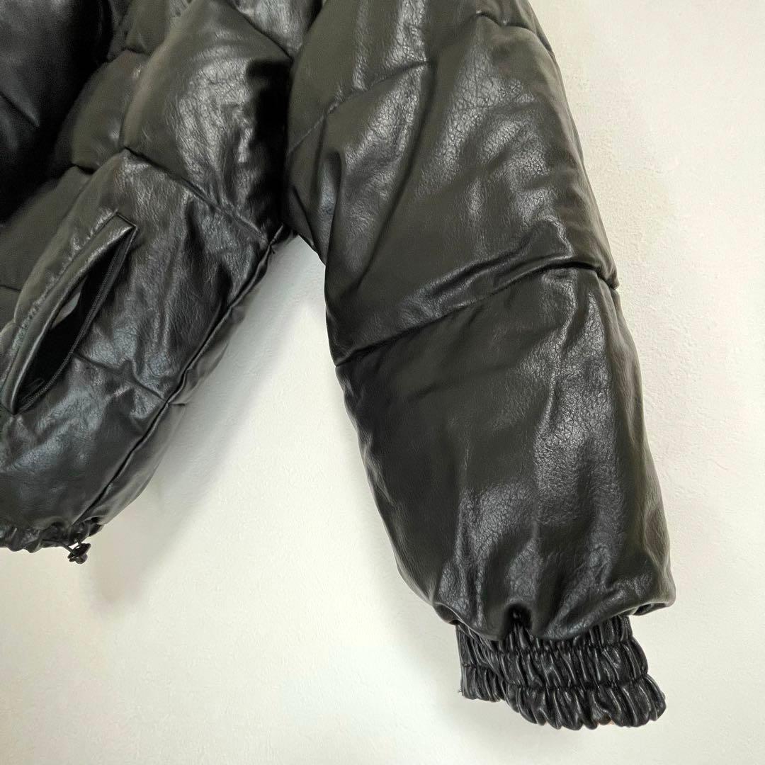 GRIMEY GRMY リバーシブル パフジャケット L ブラック 総柄