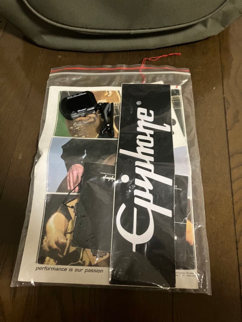 エピフォン　AJ-100NA 改FISHMANエレアコ ソフトケース付