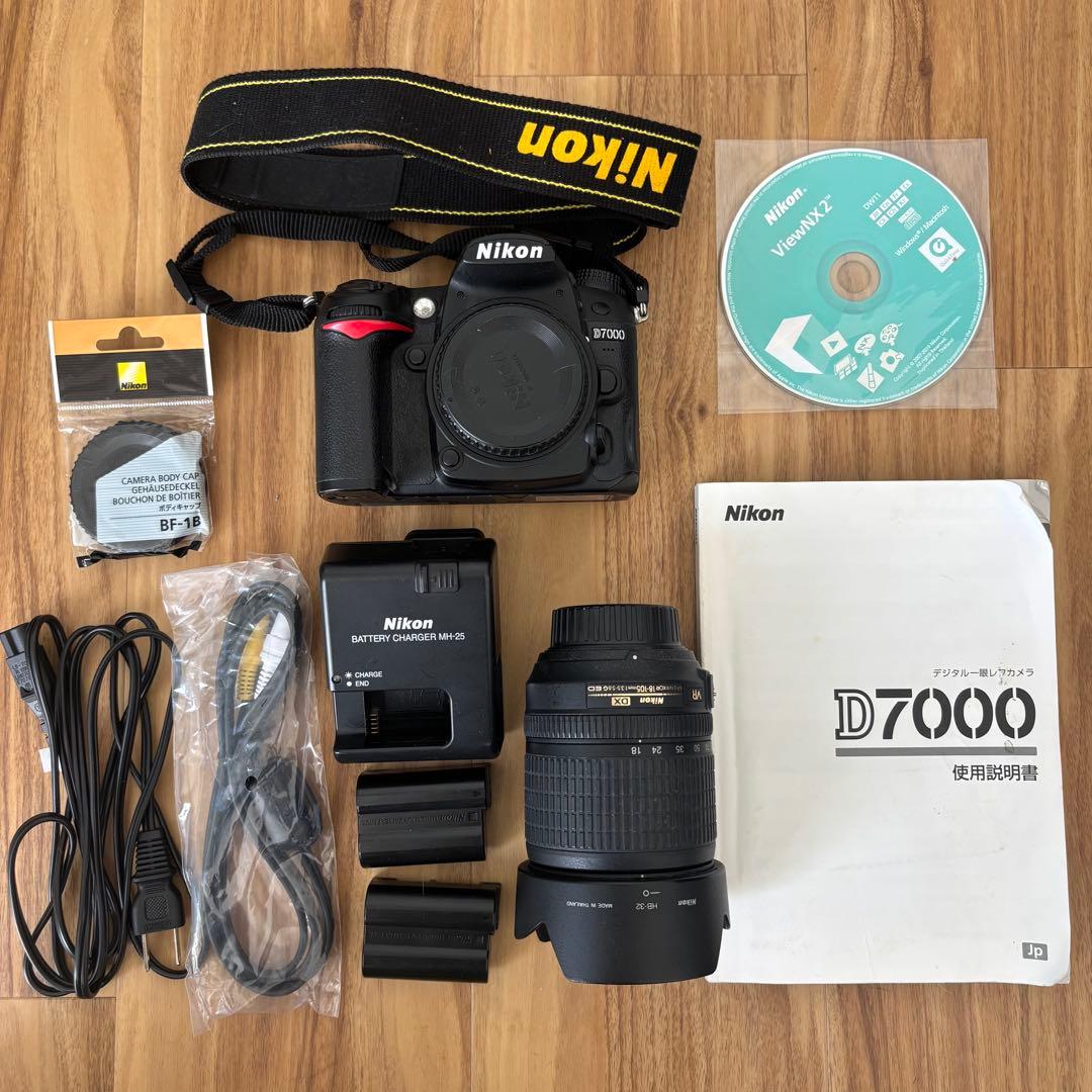 【訳あり】Nikon D7000 18-105 VR キット ニコン 一眼