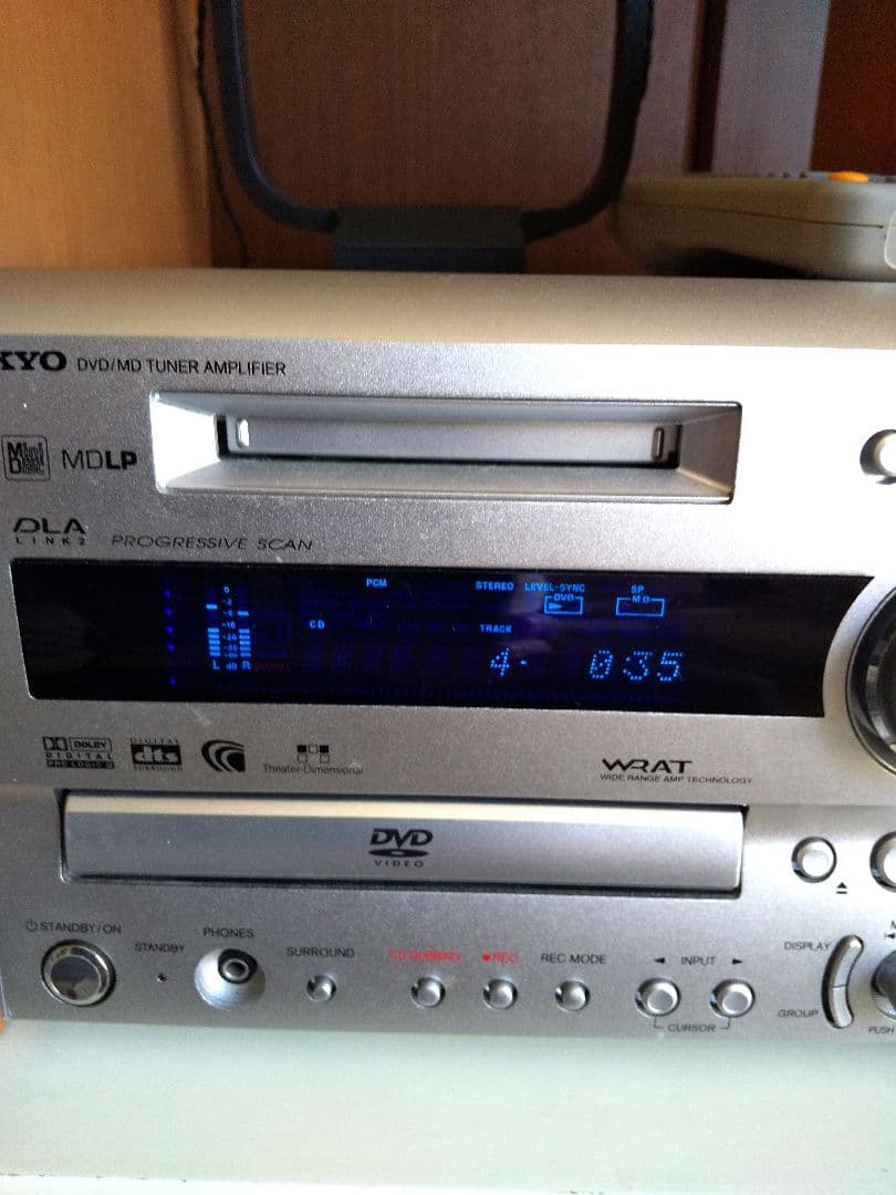 【動作品】ONKYO FR-7GXDV (ピックアップレンズ, ベルト交換済)