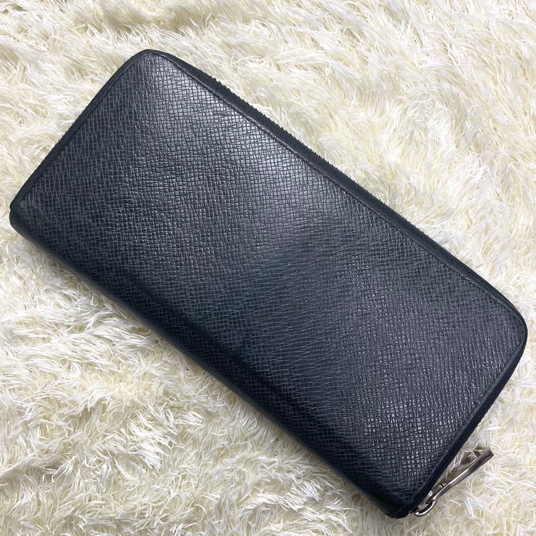 ルイヴィトン ジッピーウォレット ヴェルティカル タイガ ダークグレー