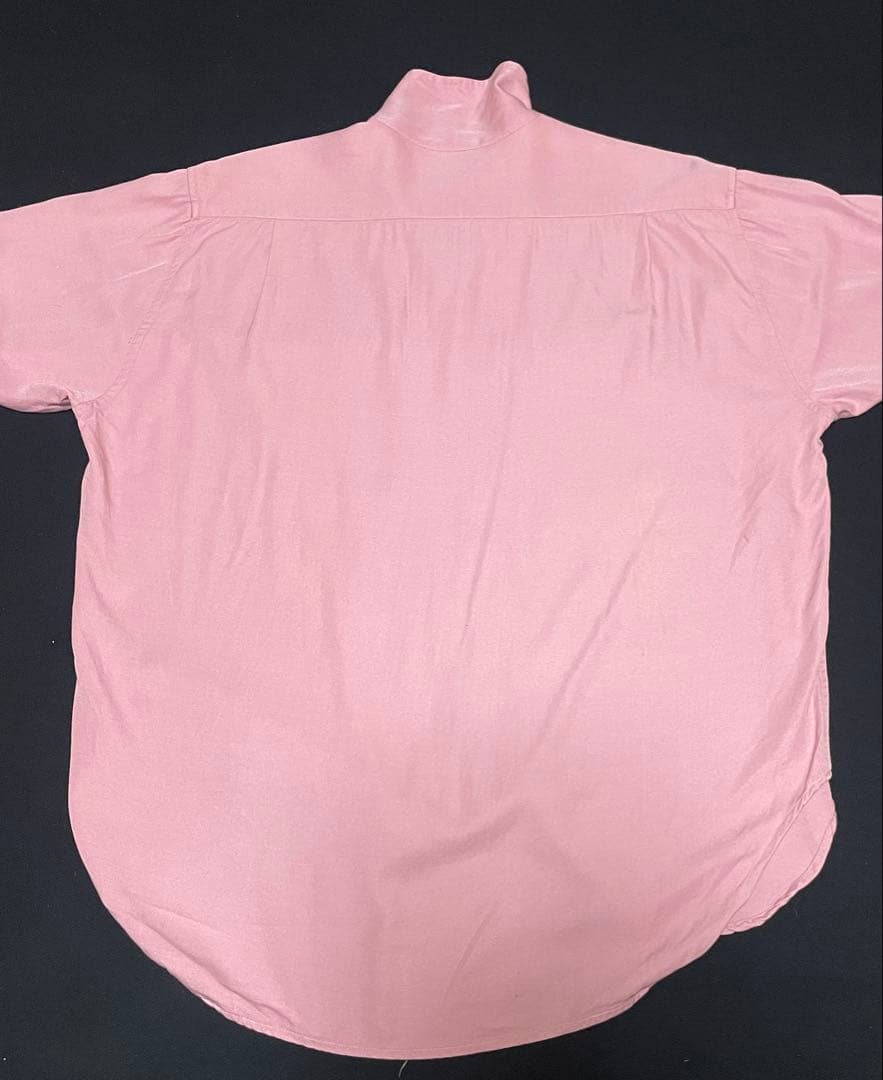 60's チェリーピンクレーヨンシャツ