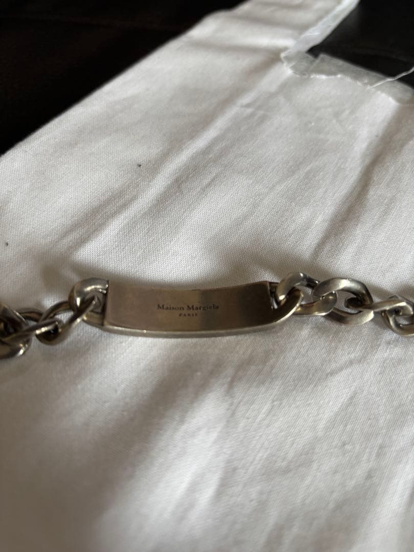 Maison Margiela ID シルバー チェーンブレスレット 925