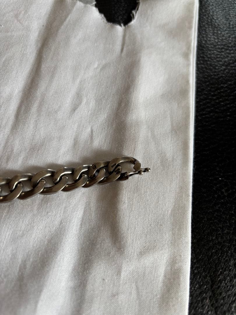 Maison Margiela ID シルバー チェーンブレスレット 925