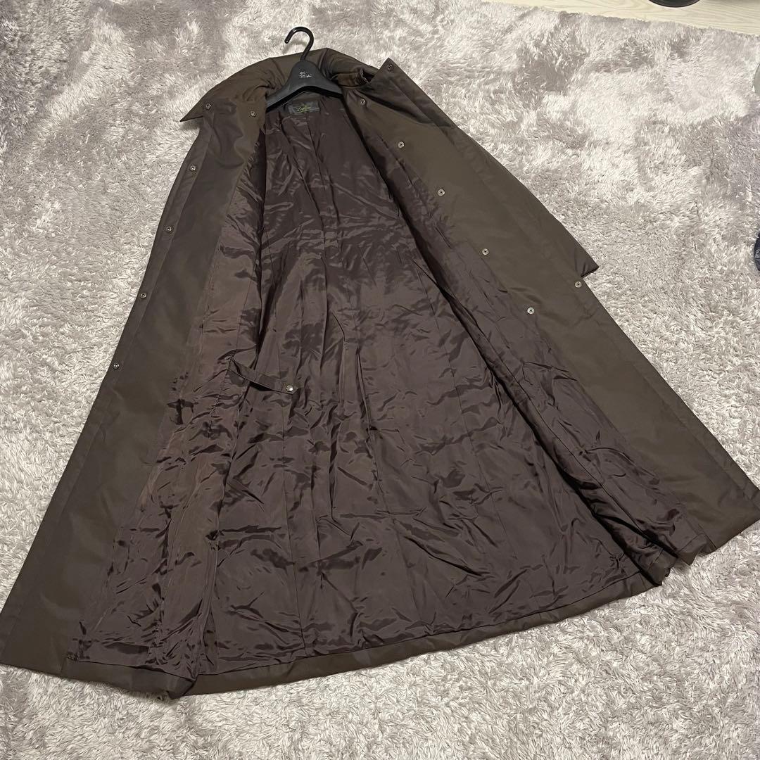 極美品　レリアン ロング丈 ダウンコート 11 大きいサイズ Aライン