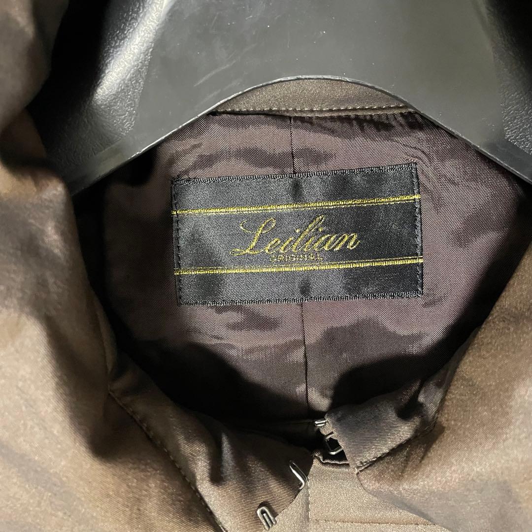 極美品　レリアン ロング丈 ダウンコート 11 大きいサイズ Aライン