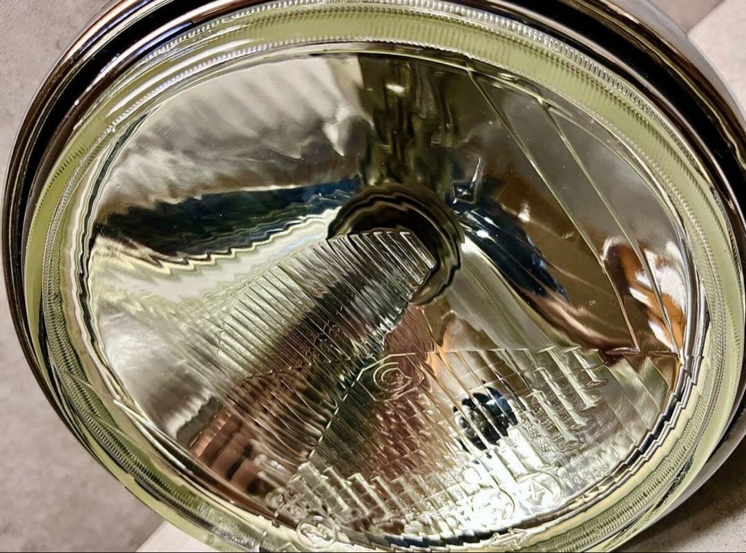 当時物 希少 シビエ CIBIE ヘッドライト 凹み ヒビあり