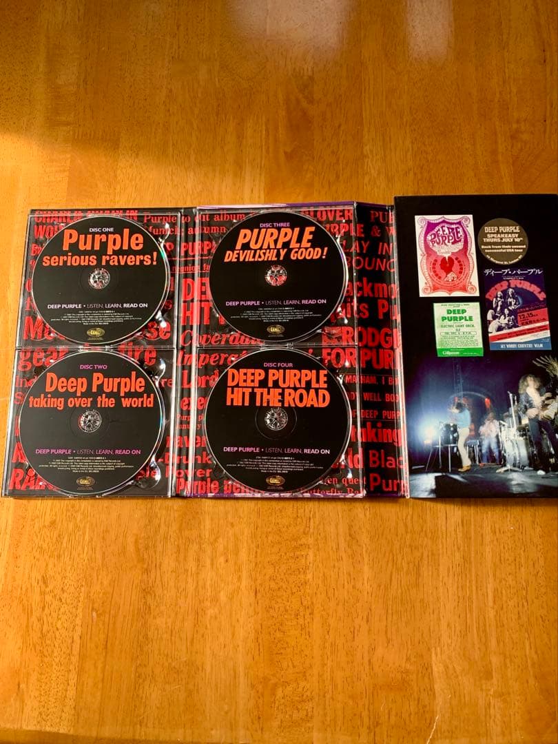 【完全未使用】Listen Learn Read On ディープパープル　6CD