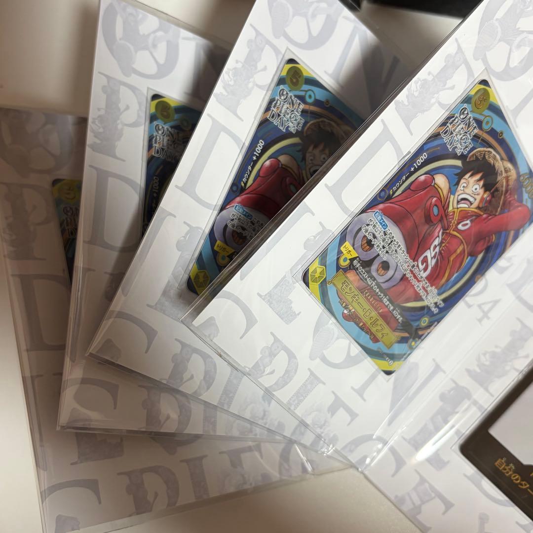 【4セット】　プレミアムカードコレクション ONE PIECE DAY'24