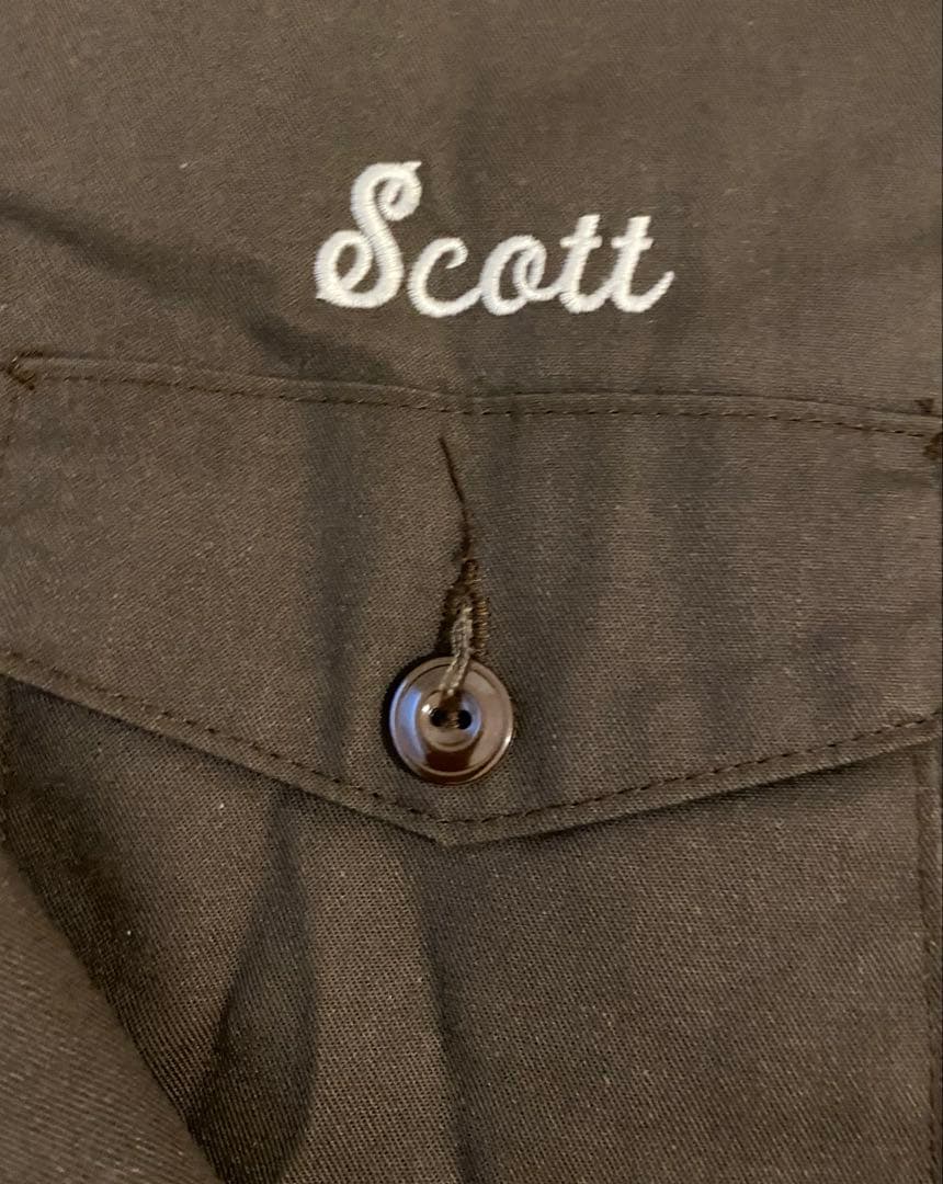 70-80s REDKAP ワークジャケットUSA 背中に刺繍有り