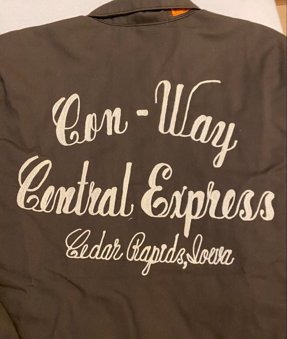 70-80s REDKAP ワークジャケットUSA 背中に刺繍有り