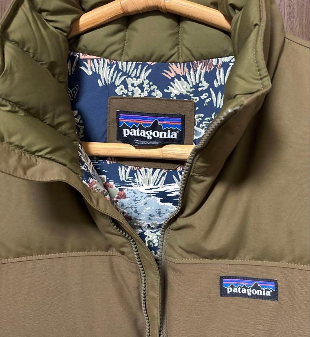 人気カラーpatagonia カーキ Bivy Down Jacket メンズM