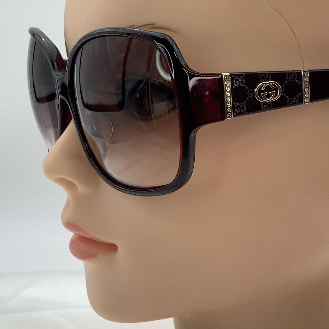 GUCCI サングラス　GG3144/F/S WWUS2 GG柄　良品