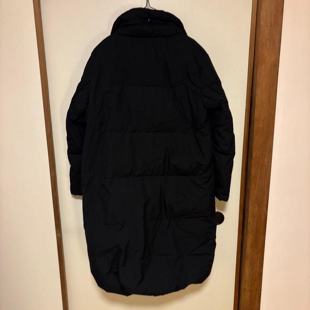 【美品】 コロンビア ロングダウン レディースM 黒 シンプル