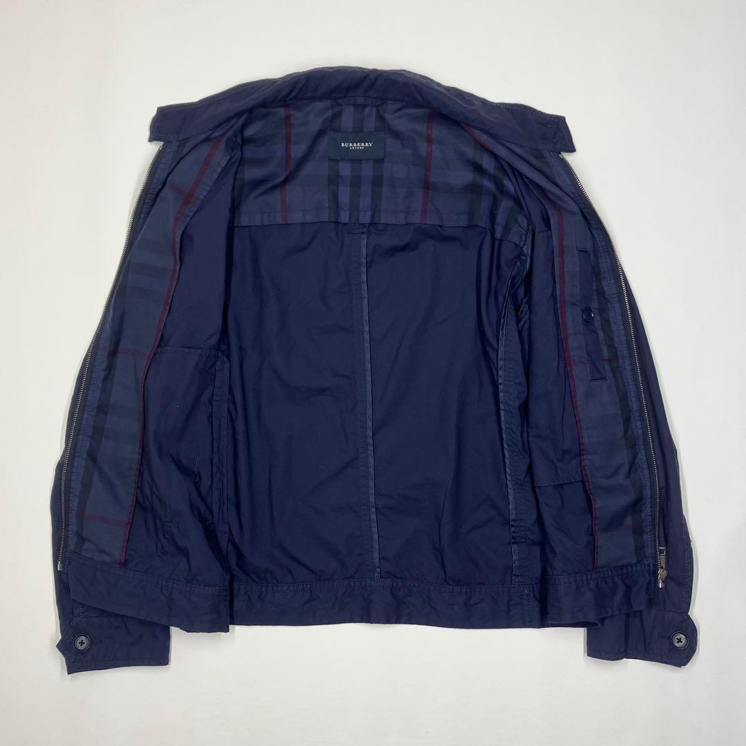 バーバリー ロンドン ハリントンジャケット スイングトップ ノバチェック モード