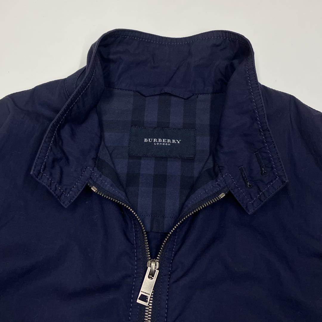 バーバリー ロンドン ハリントンジャケット スイングトップ ノバチェック モード