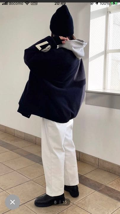 ⭐︎ YA-YA(ヤヤ) ’Whale’メルトンスタジャン⭐︎canaljean⭐︎