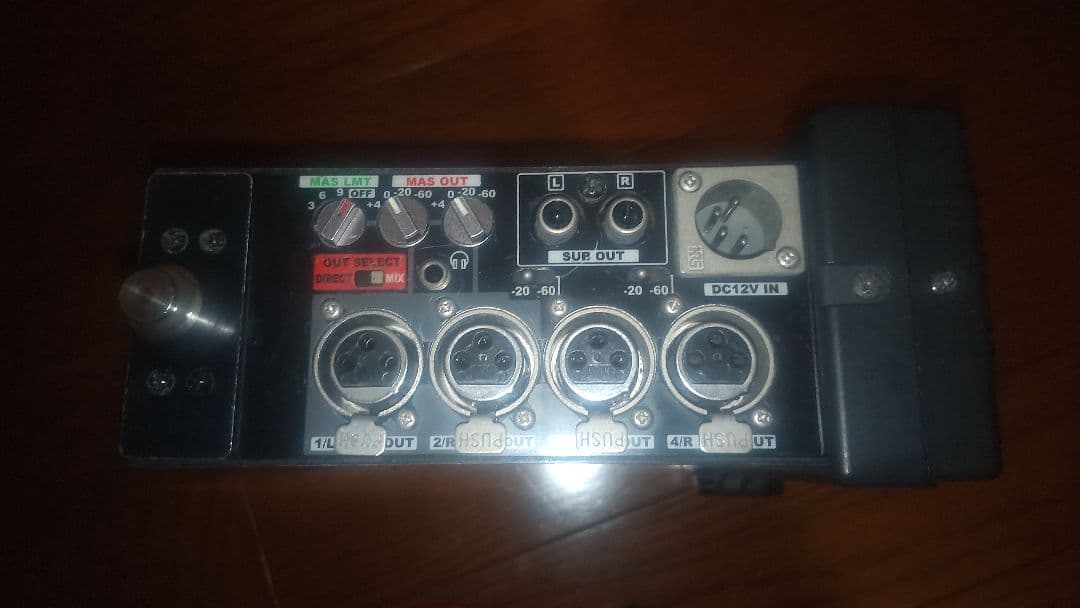 【48V12V対応】PROTECHプロテック4CHフィールドミキサーFS-40X