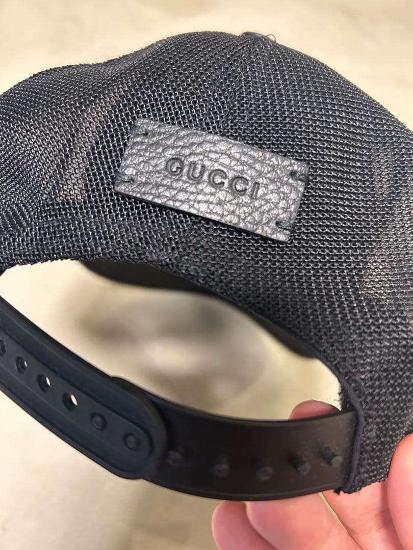 GUCCI ブラック キャップ