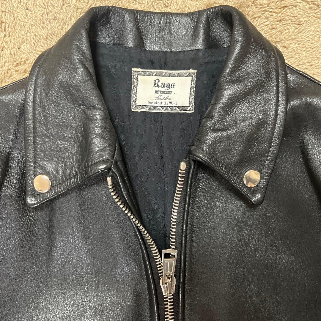 Rags mcgregorレザー ライダース ジャケット Sサイズ