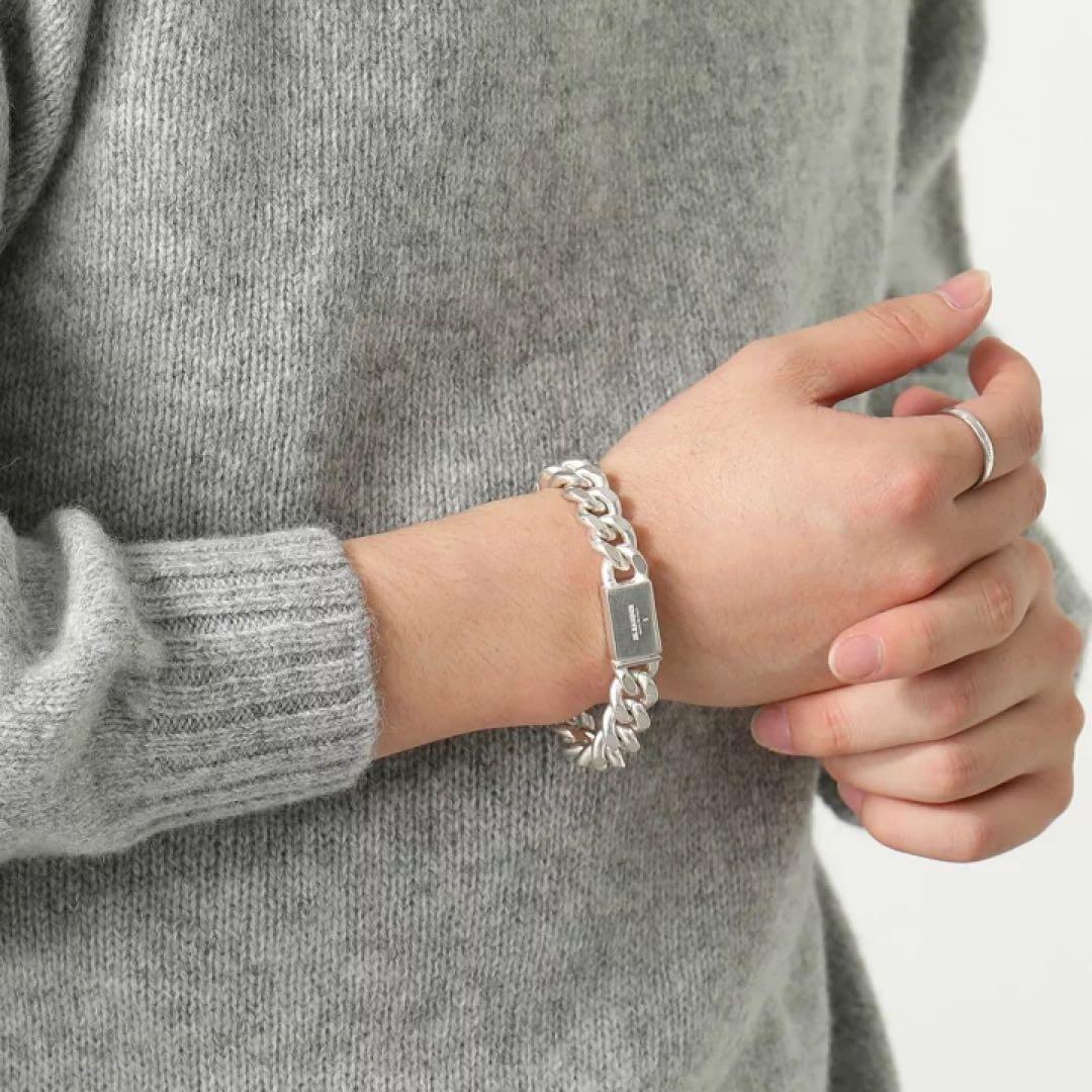 JIL SANDER ロゴチェーンブレスレット