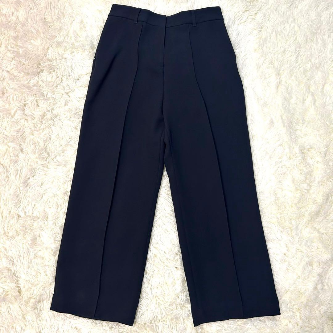 【美品】 Demi-Luxe BEAMS スーツ ノーカラージャケット パンツL