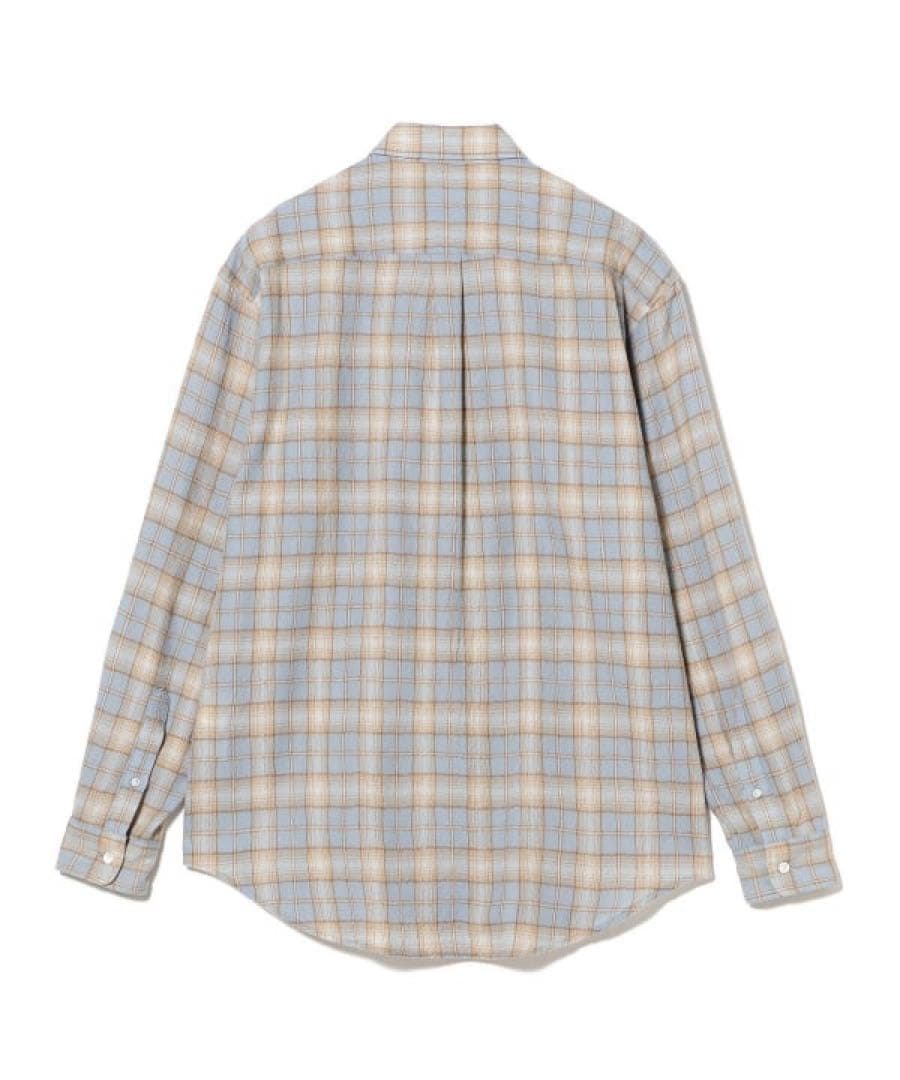 AURALEE AIRY WOOL CHECK SHIRT 25AW サイズ3