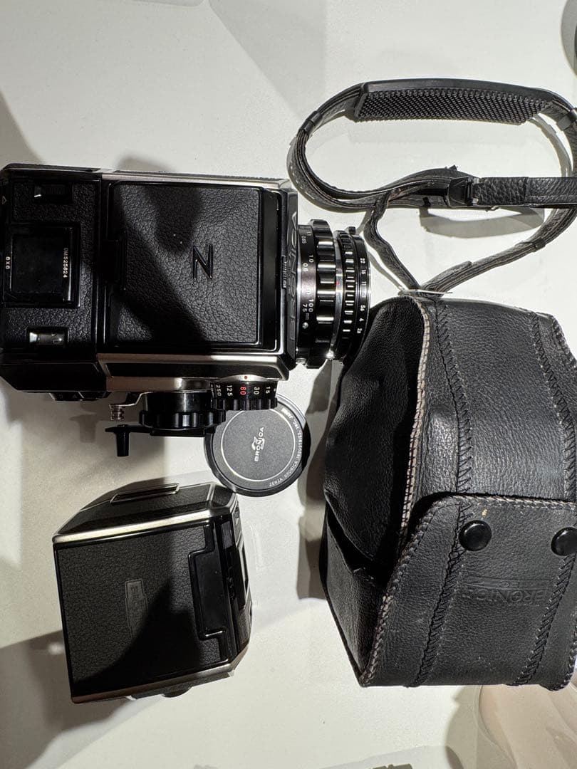 【ジャンク品】 ZENZA BRONICA ゼンザブロニカ EC フィルムカメラ