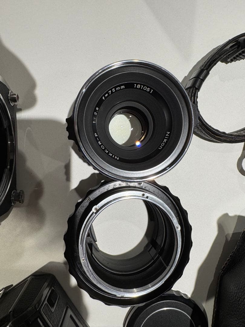 【ジャンク品】 ZENZA BRONICA ゼンザブロニカ EC フィルムカメラ