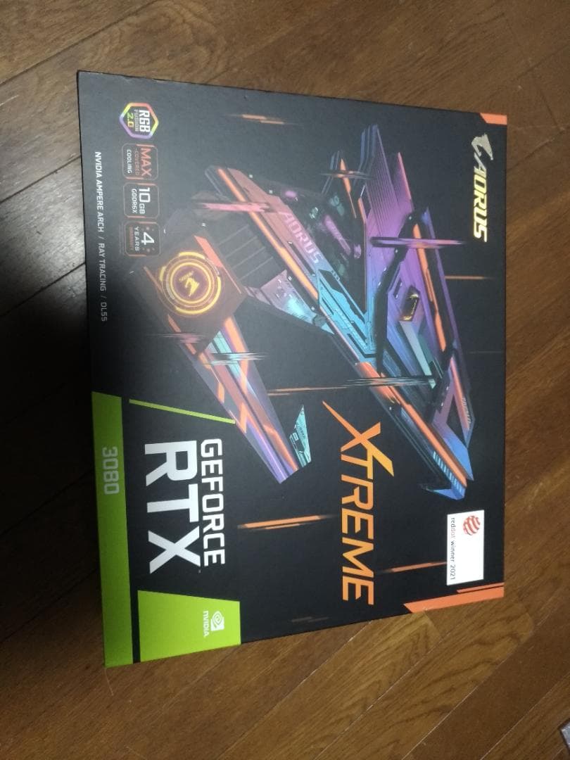 グラフィックボード・グラボ・ビデオカード AORUS RTX3080 10G XTREME