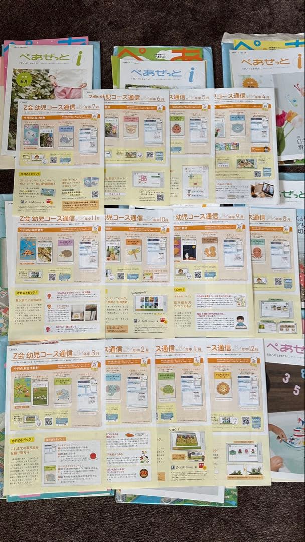 Z会　年中フルセット一年分　新品　知育