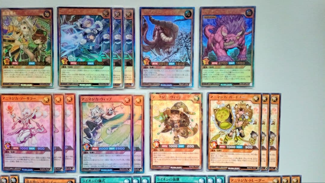 遊戯王 スーパーウォーライオン アニマジカ デッキパーツ 67枚