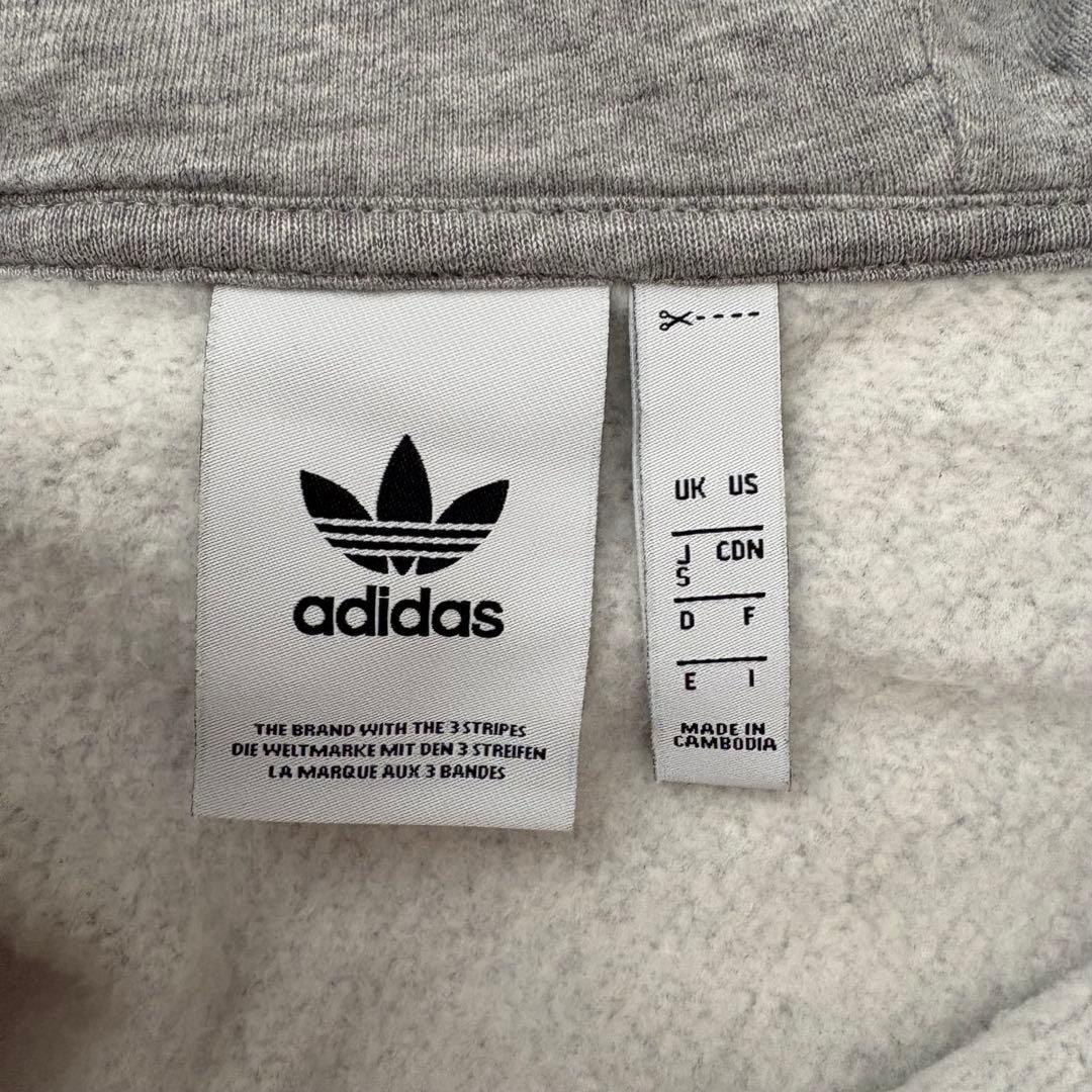 adidasアディダスオリジナルス セットアップ グレー上S下M