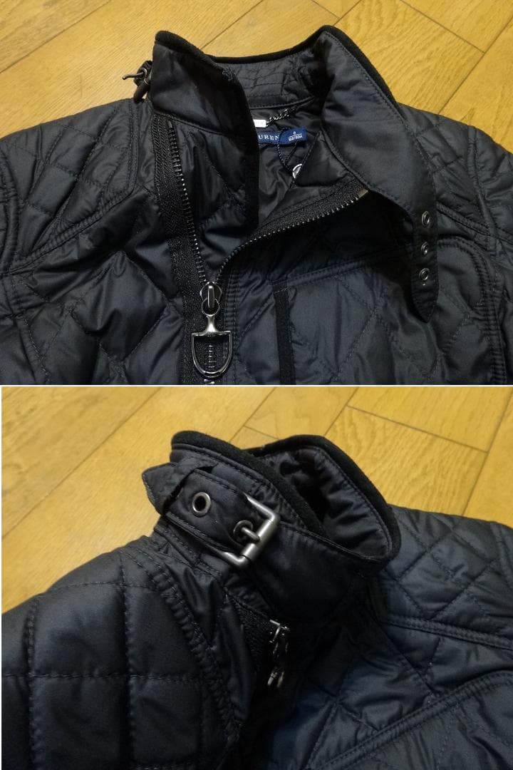 送料込 新品★ラルフローレン キルティング ダウン コート 0(日本人S相当)