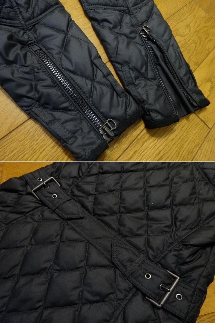 送料込 新品★ラルフローレン キルティング ダウン コート 0(日本人S相当)