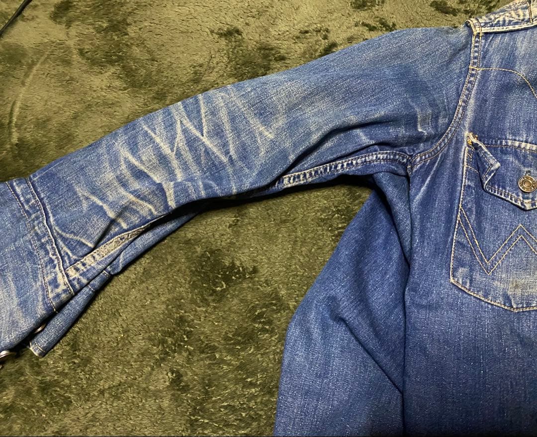 色落！70' ビンテージ　EDWIN デニム　ハチノス　ベルボトム サムライ昭和