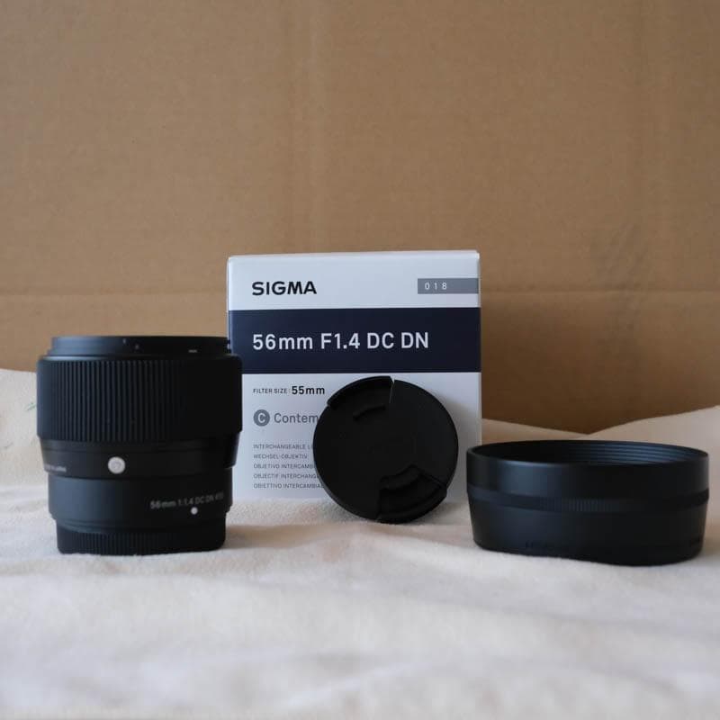 SIGMA 56mm F1.4 DC DN 富士フイルムXマウント