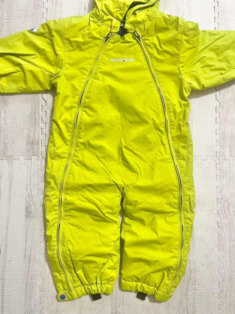 montbellモンベル　ベビー パウダーカバーオール　サイズ80 男女兼用