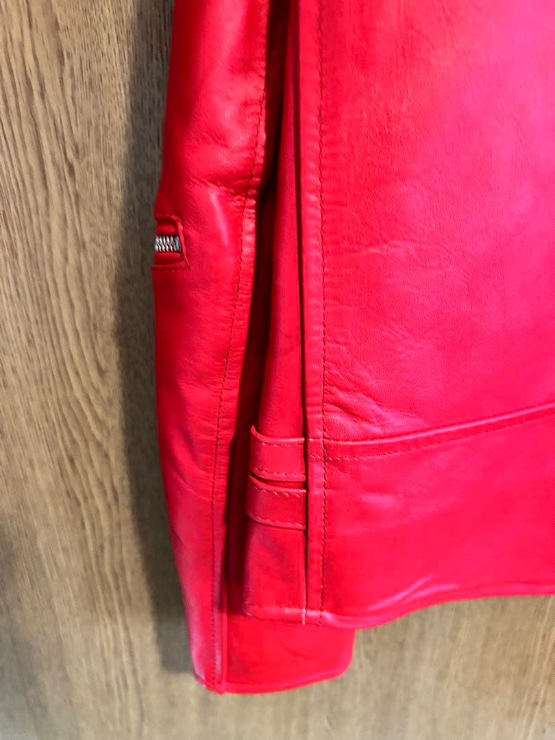 V*G様 【美品】希少 Sサイズ HORN WORKS ダブルライダース キルテ