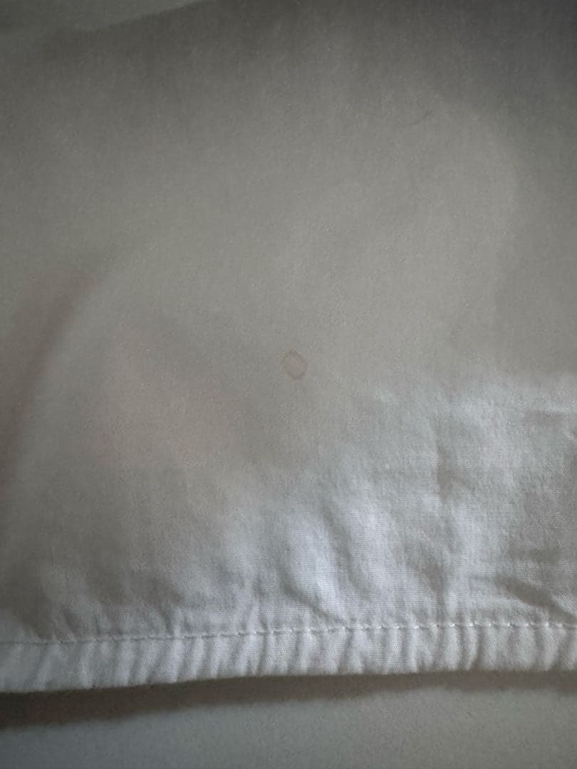 ENFOLD ドッキングニットシャツ プルオーバー ネイビー/ホワイト 38