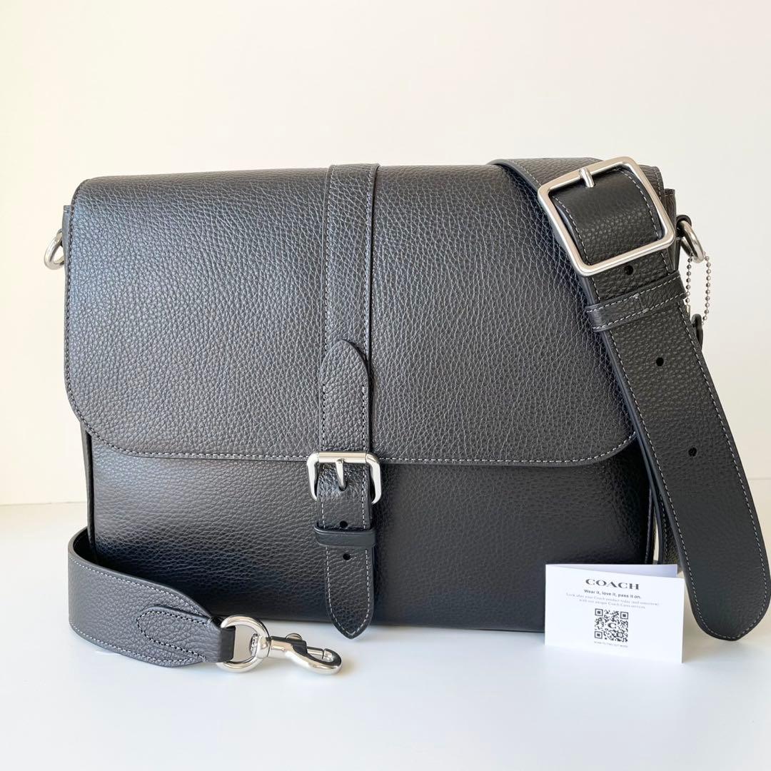 【新品】COACH メンズ ワーナー メッセンジャー バッグ ショルダー