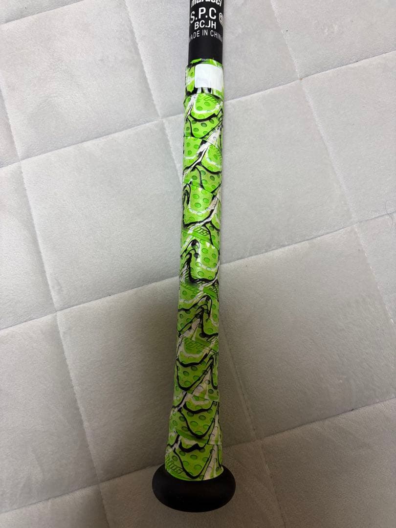 ★★（美品）ワニクラッシャー少年用軟式バット 黒/緑★★