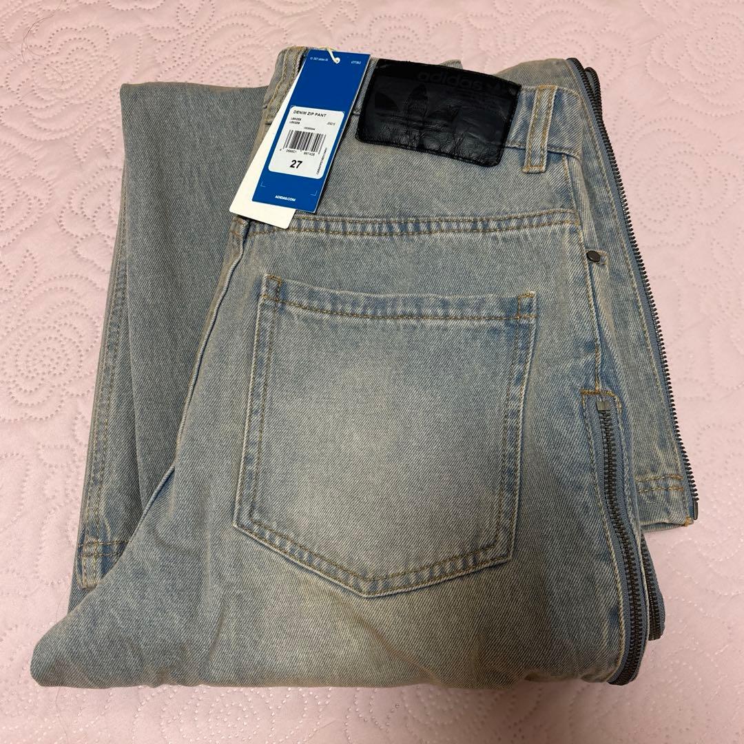 【新品タグ付き】adidas DENIM ZIP PANT JX9210
