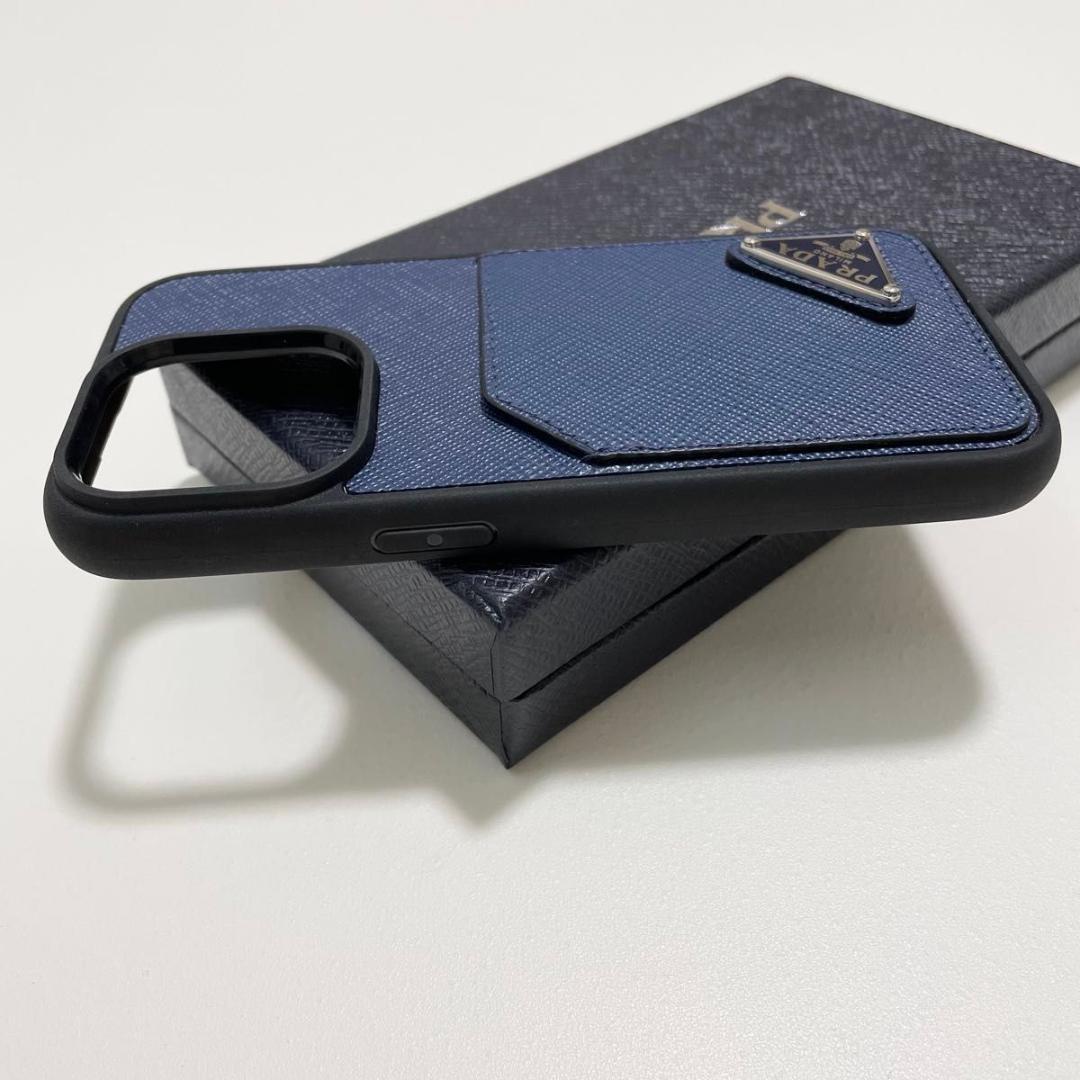 プラダ iPhone14 Pro スマホケース レザー サフィアーノ 新品未使用