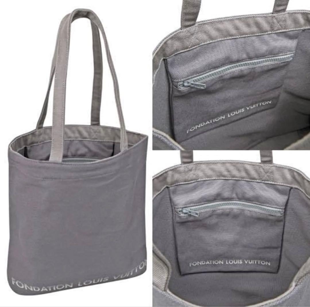 ⭐︎新品⭐︎ FONDATION LOUIS VUITTON グレー トートバッグ