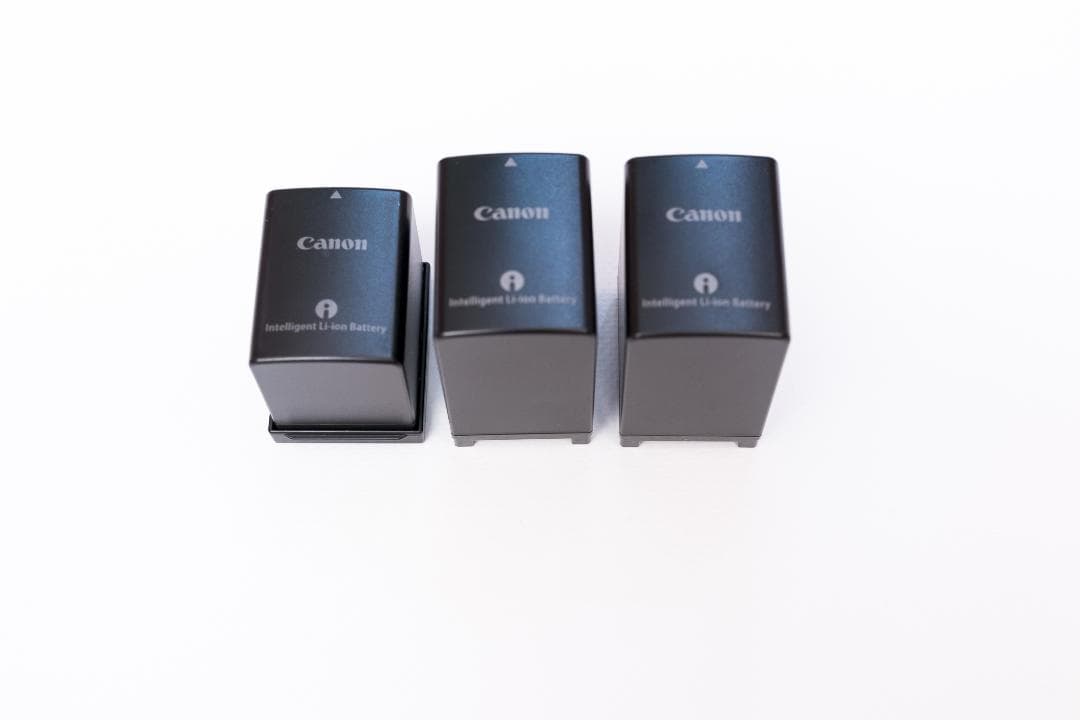 [タイムセール]CANON XA70+大容量バッテリーBP-828×2個セット