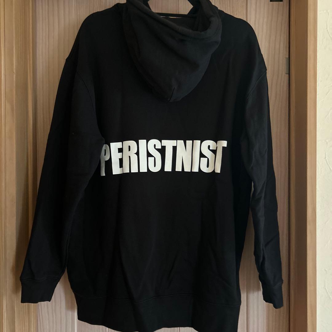PERISTNIST ブラックパーカー XXL