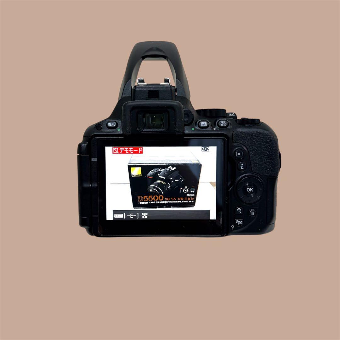 【初心者大歓迎】Nikon D5500 18-55 VR II Kit 一眼レフ